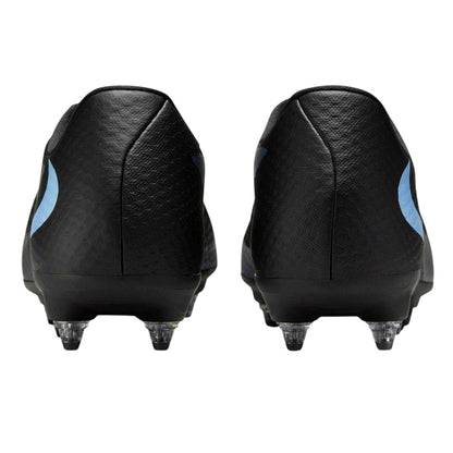 Black - Back - Nike Mens Phantom 6 Low Academy Soft Ground Football Boots