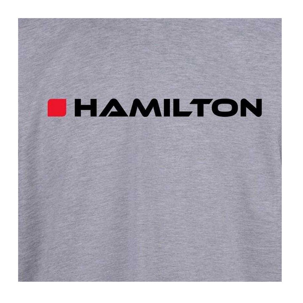 Grey - Side - Hamilton Mens Hamilton Formula 1 T-Shirt