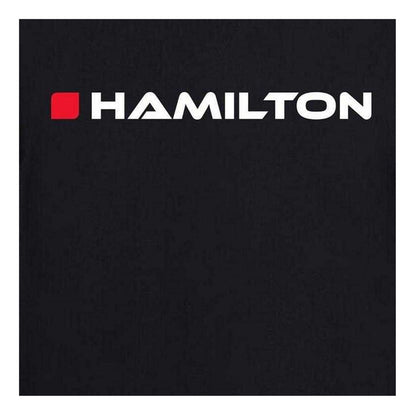 Black - Side - Hamilton Mens Hamilton Formula 1 T-Shirt