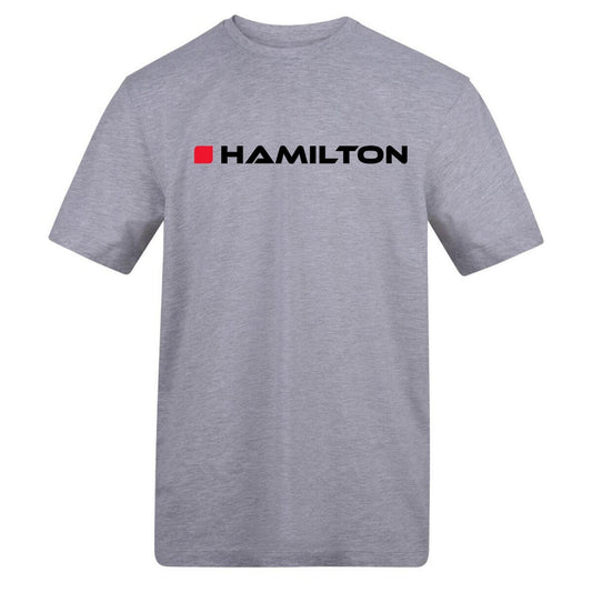 Grey - Front - Hamilton Mens Hamilton Formula 1 T-Shirt