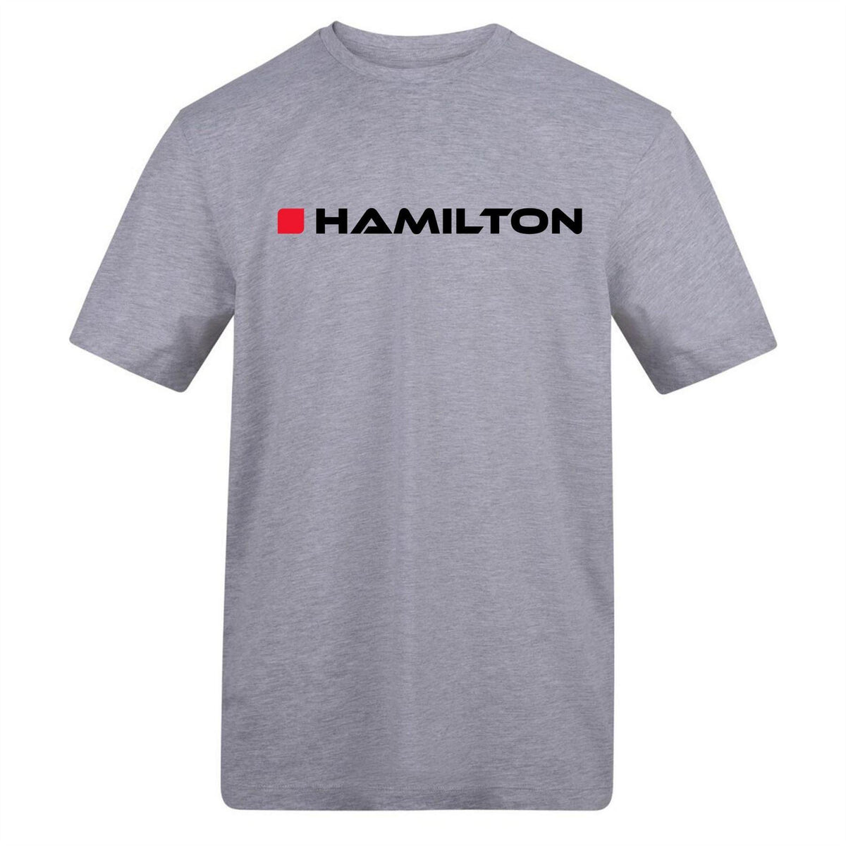 Grey - Front - Hamilton Mens Hamilton Formula 1 T-Shirt