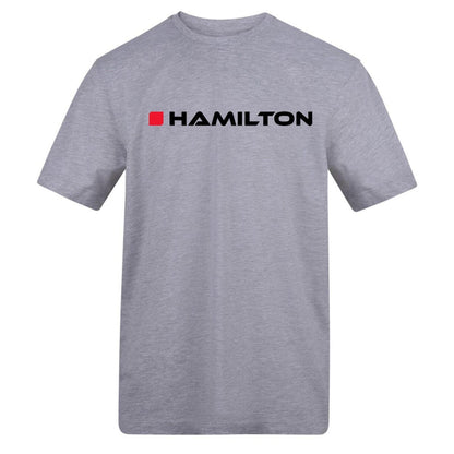 Grey - Front - Hamilton Mens Hamilton Formula 1 T-Shirt