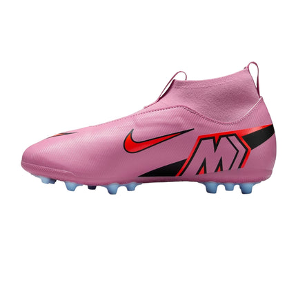 Pink-Black - Lifestyle - Nike Childrens-Kids Academy Swoosh Artificial Ground Football Boots