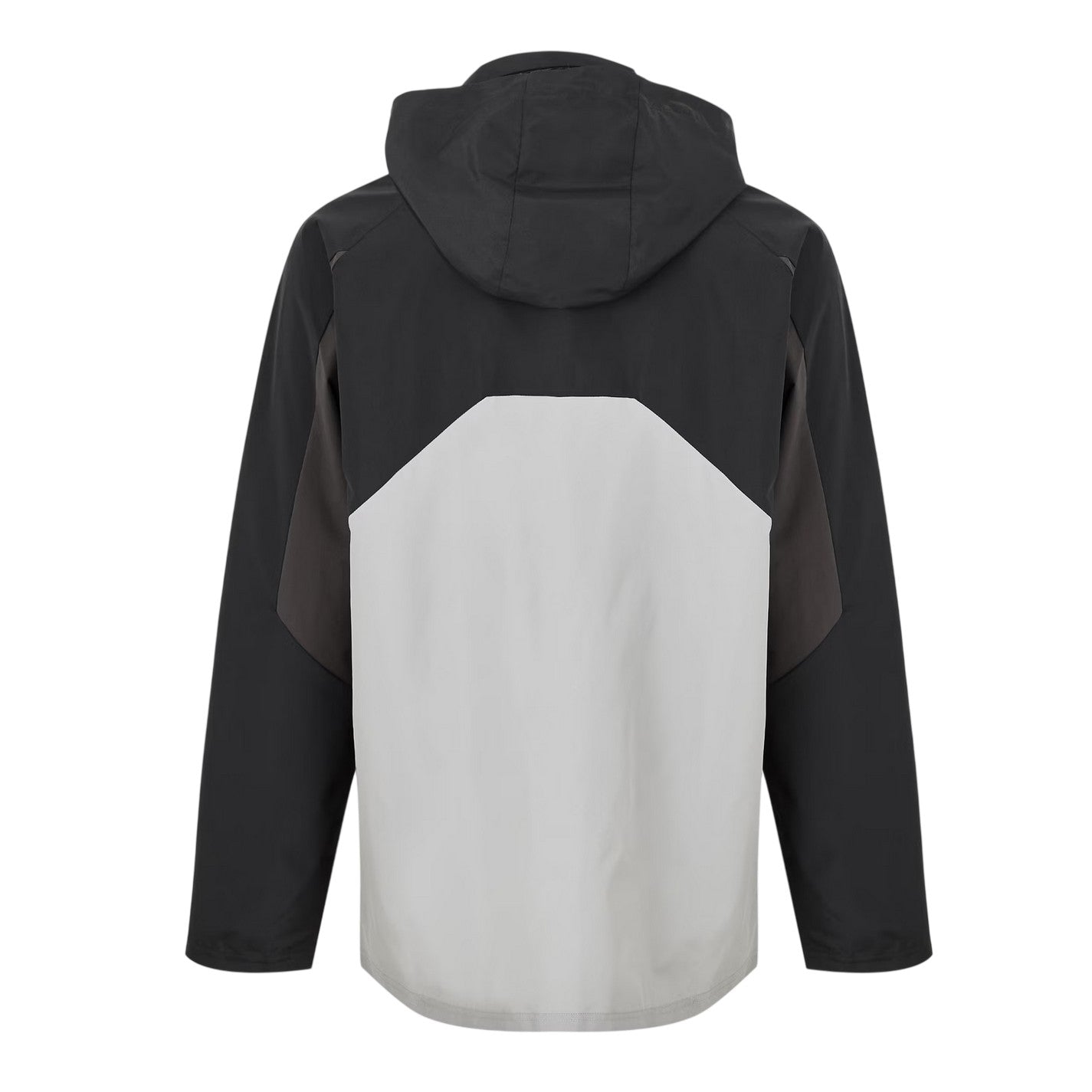 Black - Back - New Balance Mens Balance Colour Block Woven Regular Long-Sleeved Hooded Jacket