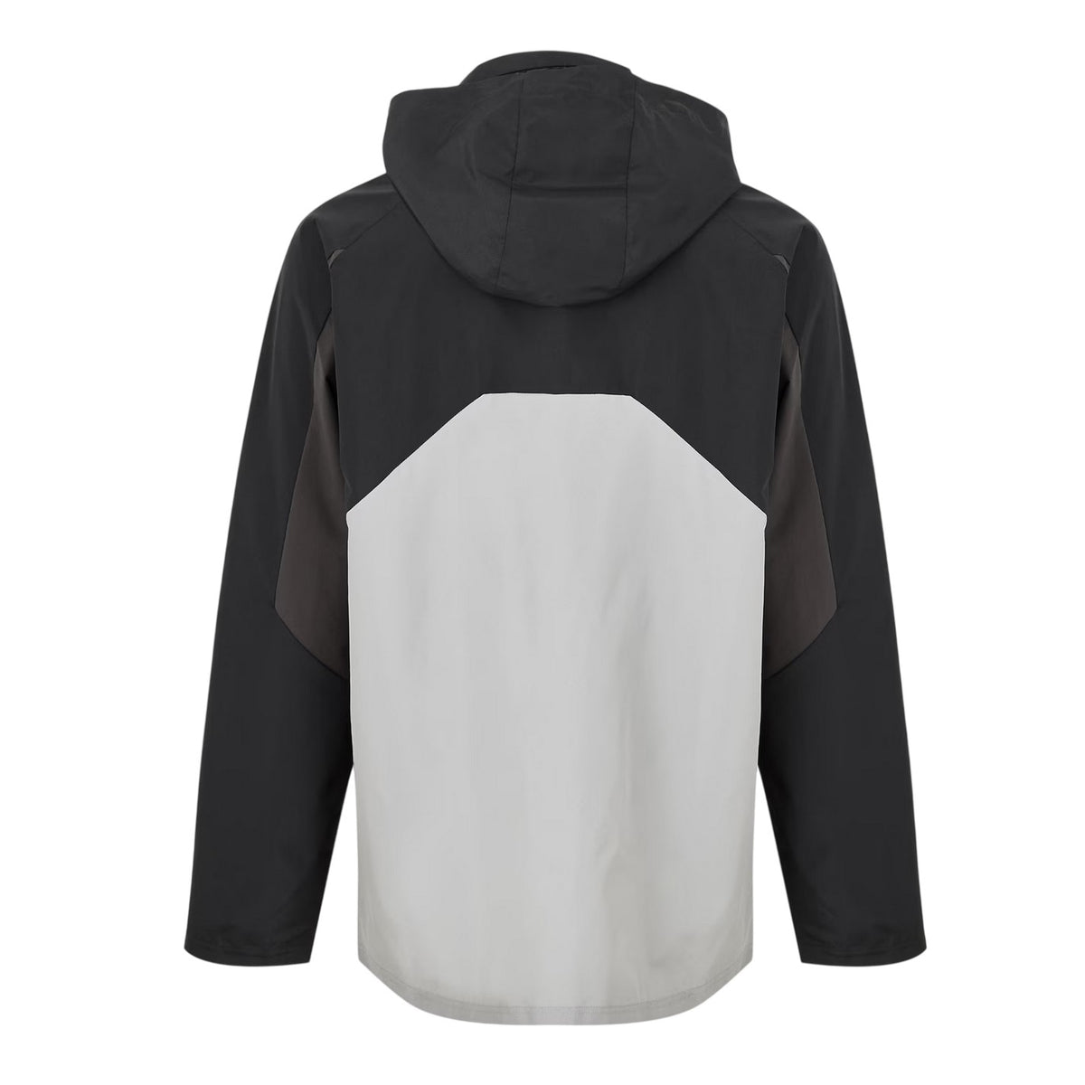 Black - Back - New Balance Mens Balance Colour Block Woven Regular Long-Sleeved Hooded Jacket