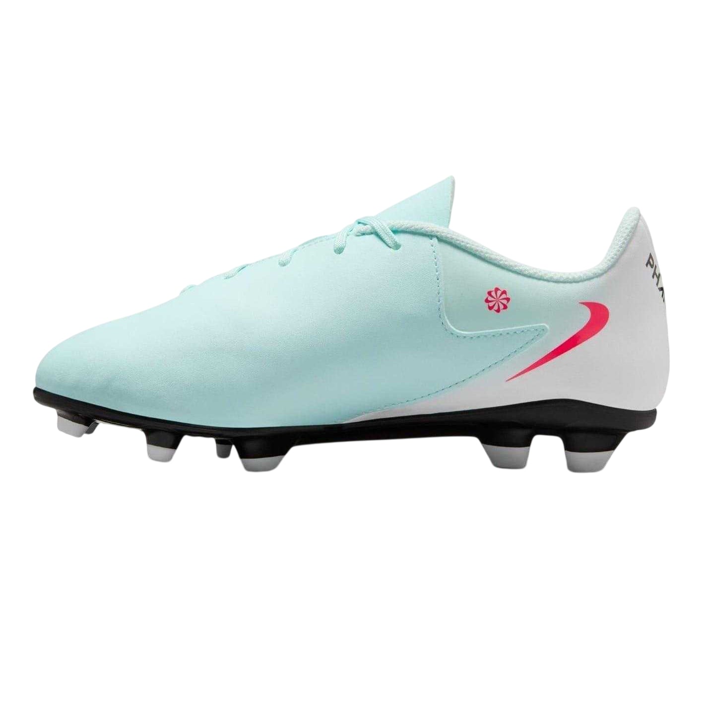 Mint-Red - Lifestyle - Nike Childrens-Kids Phantom GX II Lace Up Firm Ground Football Boots