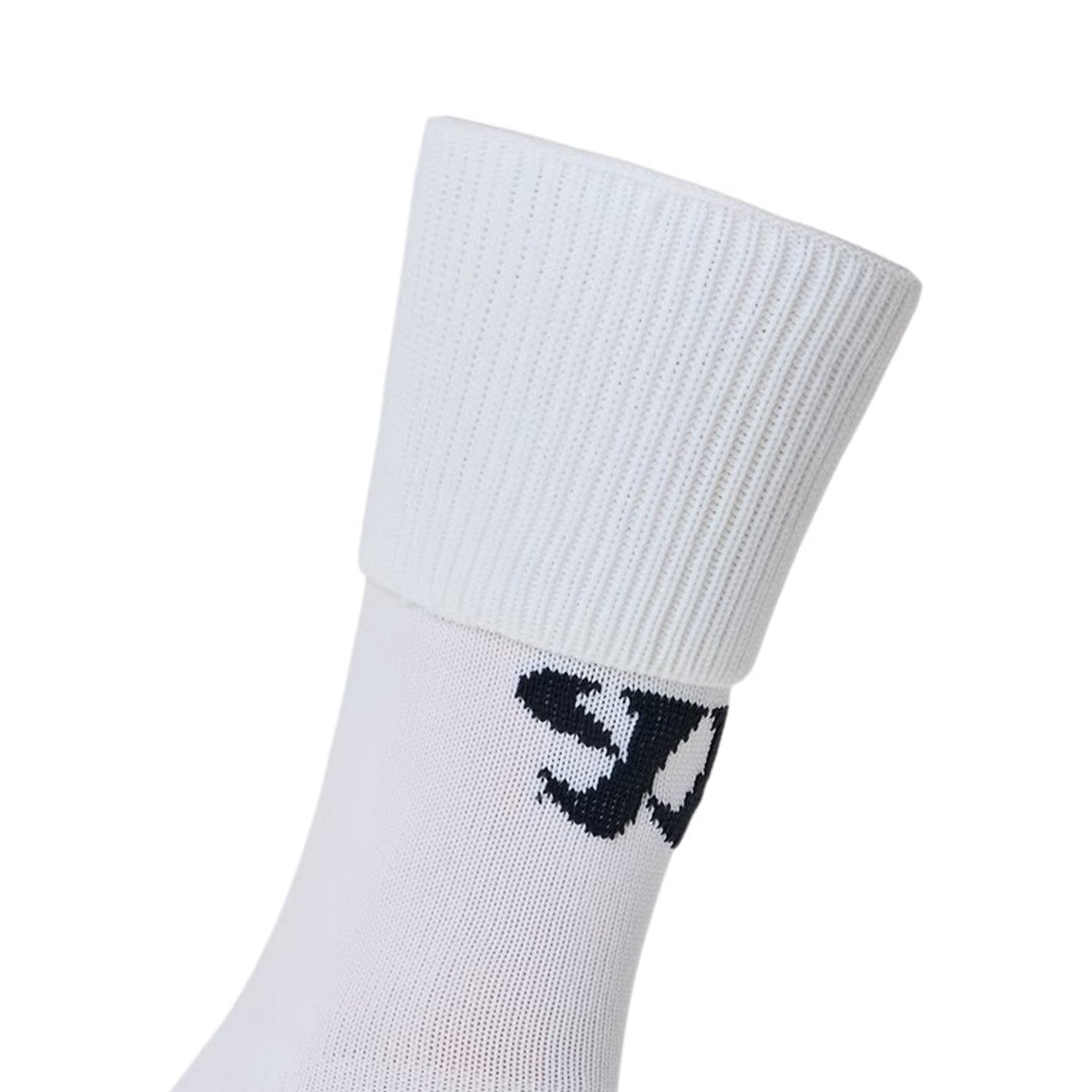 White - Side - Warrior Childrens-Kids Ram Football Socks