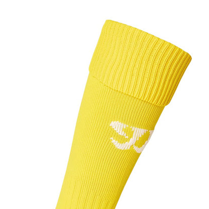 Yellow - Side - Warrior Childrens-Kids Ram Football Socks