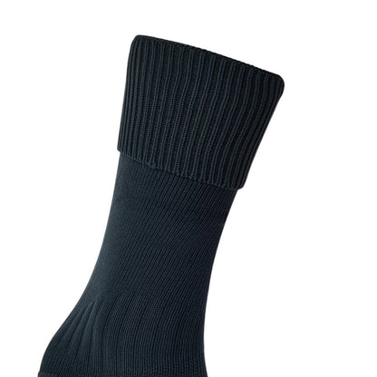 Black - Side - Warrior Childrens-Kids Ram Football Socks