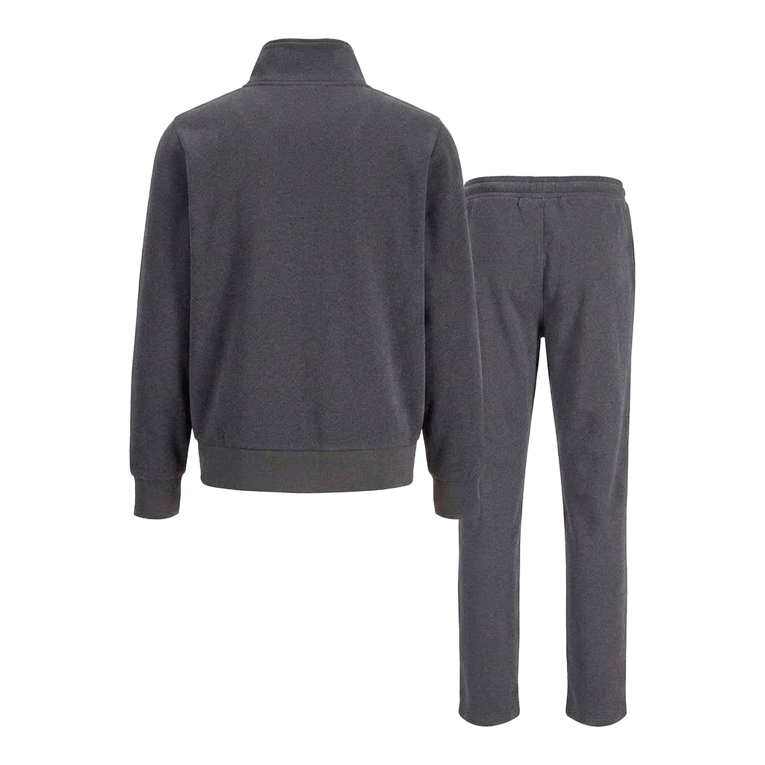 Asphalt - Back - Jack And Jones Childrens-Kids Mountain Funnel Neck Tracksuit Set