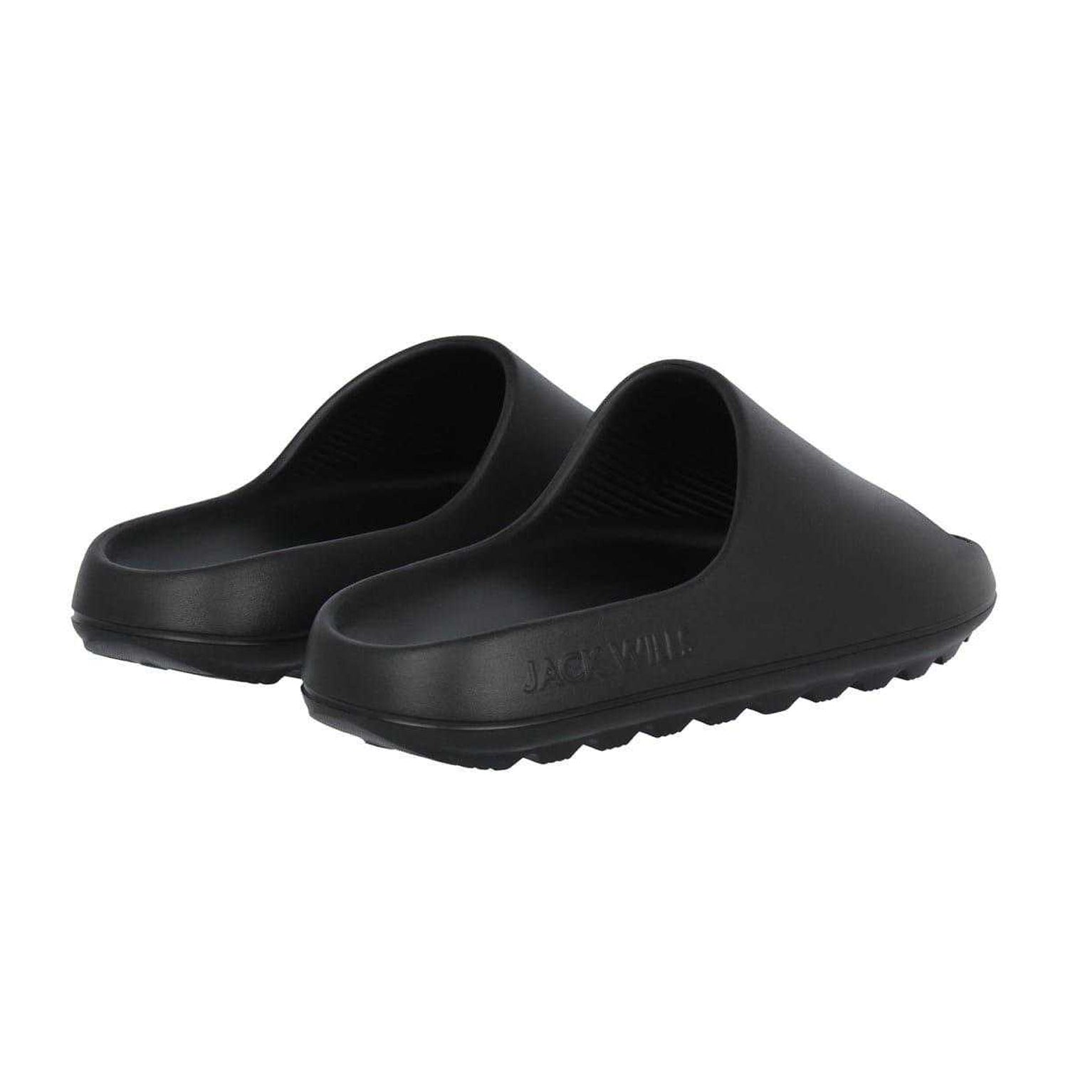 Black - Back - Jack Wills Mens Chunky Sliders