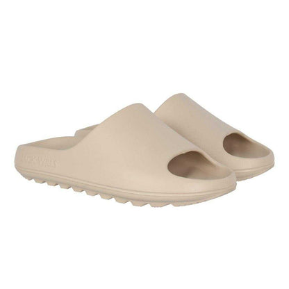 Ecru - Pack Shot - Jack Wills Mens Chunky Sliders