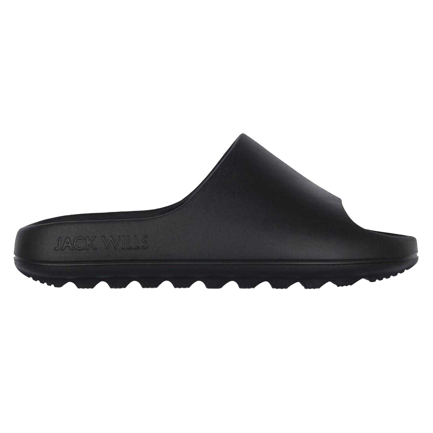 Black - Front - Jack Wills Mens Chunky Sliders