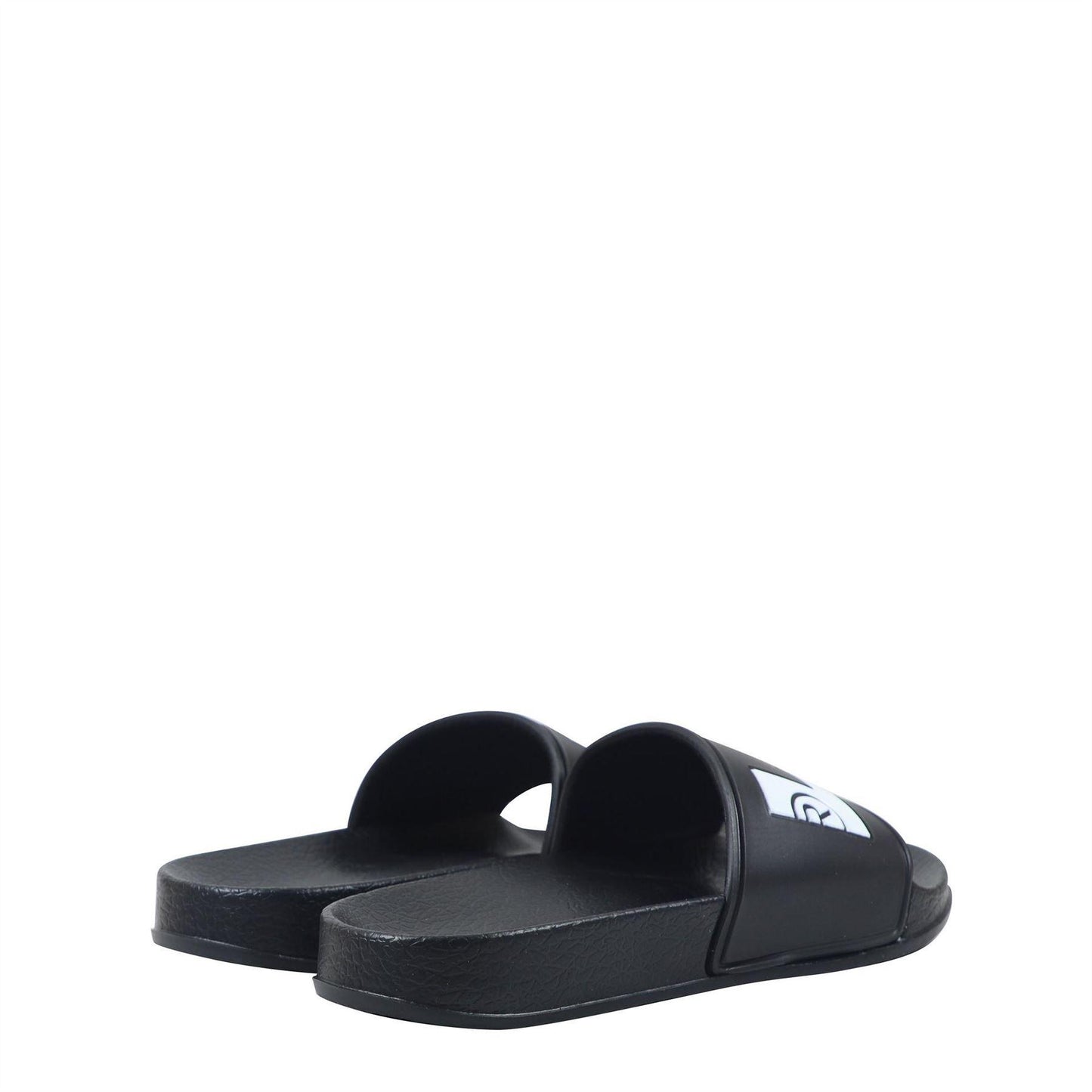 Black - Lifestyle - Levis Childrens-Kids June Pool Slip-on Flat Sliders