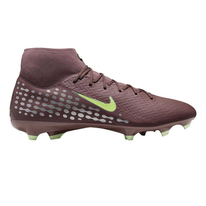 Plum Pink-Silver Pink - Front - Nike Mens Mercurial Superfly 10 Academy Firm Ground Football Boots