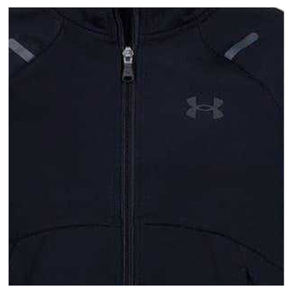 Black - Side - Under Armour Childrens-Kids Hoodie And Joggers Set