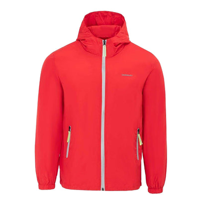 Red - Front - Donnay Mens Lightweight Hooded Jacket