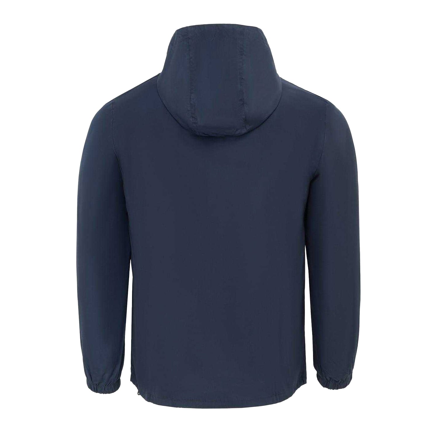 Navy - Back - Donnay Mens Lightweight Hooded Jacket