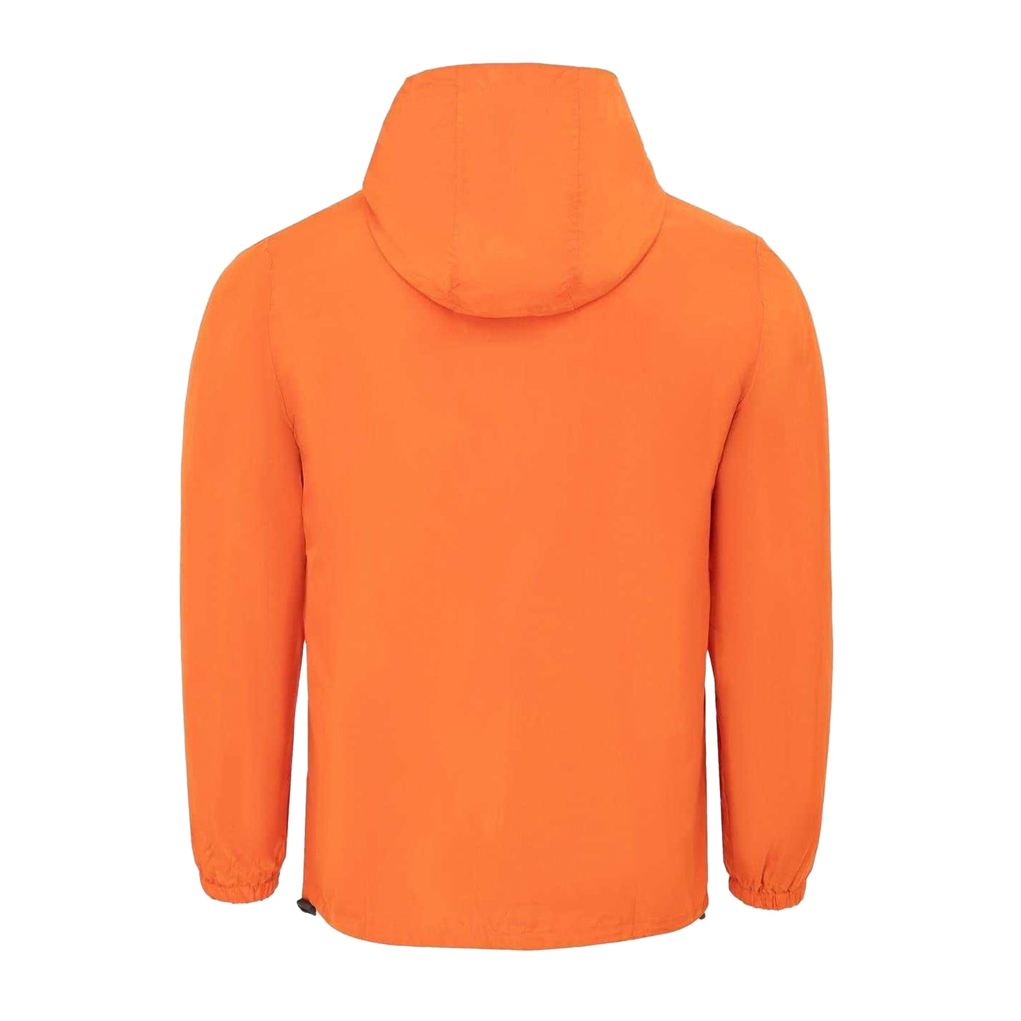Orange - Back - Donnay Mens Lightweight Hooded Jacket
