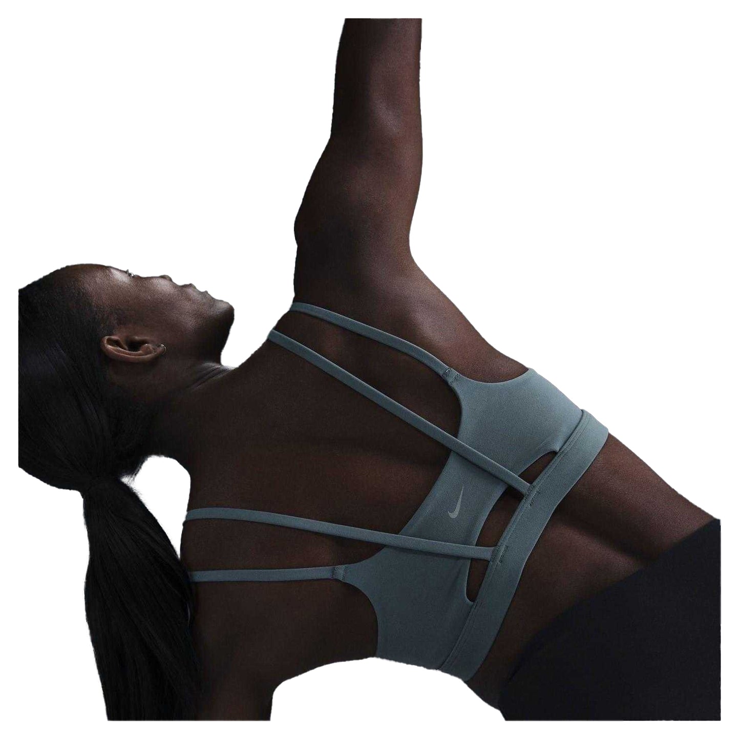 Smokey Blue - Lifestyle - Nike Womens-Ladies Alate Spaghetti Strap Sports Bra