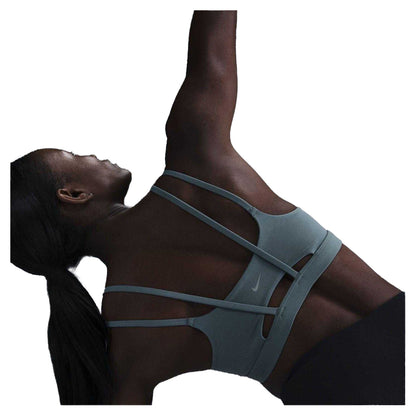 Smokey Blue - Lifestyle - Nike Womens-Ladies Alate Spaghetti Strap Sports Bra