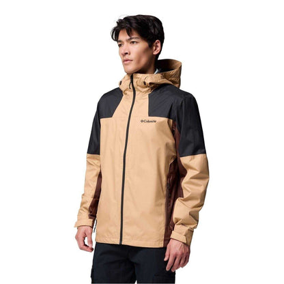 Tobacco - Lifestyle - Columbia Mens Zip Pocket Raincoat