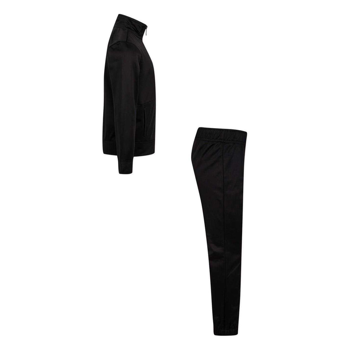 Black-White - Lifestyle - Nike Boys Swoosh Polyester Tracksuit