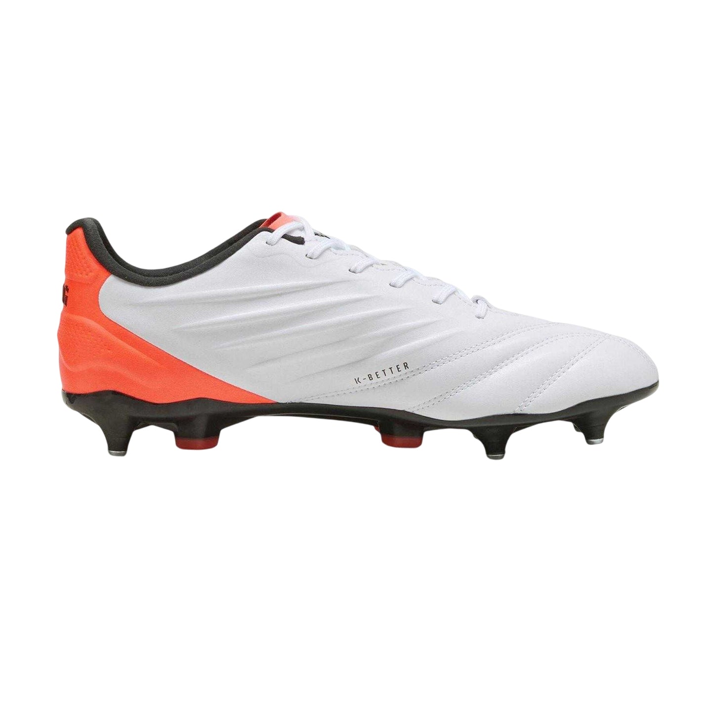 Puma White - Front - Puma Mens King Pro Soft Ground Football Boots