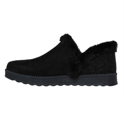 Black - Back - Skechers Womens-Ladies Dream Arch Fit Slippers