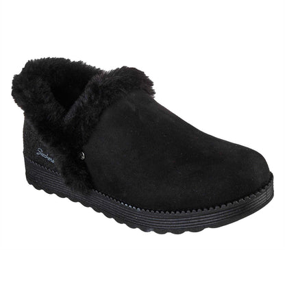 Black - Pack Shot - Skechers Womens-Ladies Dream Arch Fit Slippers