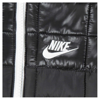 Black - Side - Nike Baby Checkerboard Hooded Snowsuit