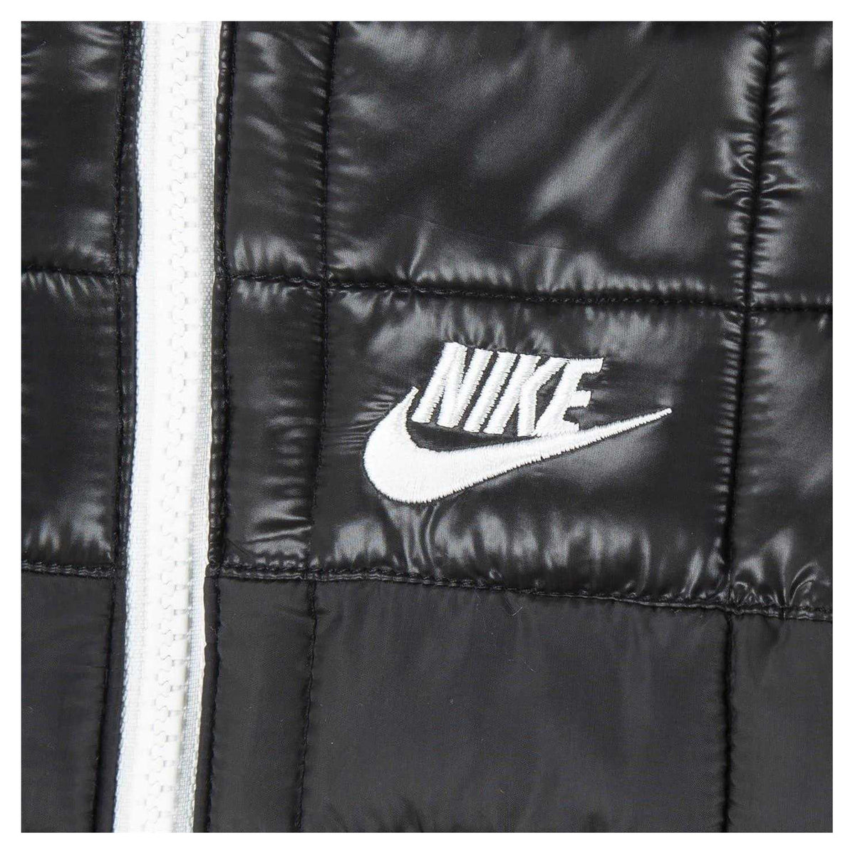Black - Side - Nike Baby Checkerboard Hooded Snowsuit