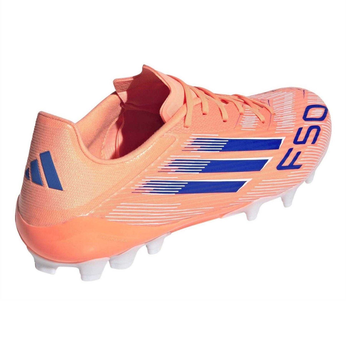 Orange - Back - Adidas Mens F50 League 3 Stripes Football Boots