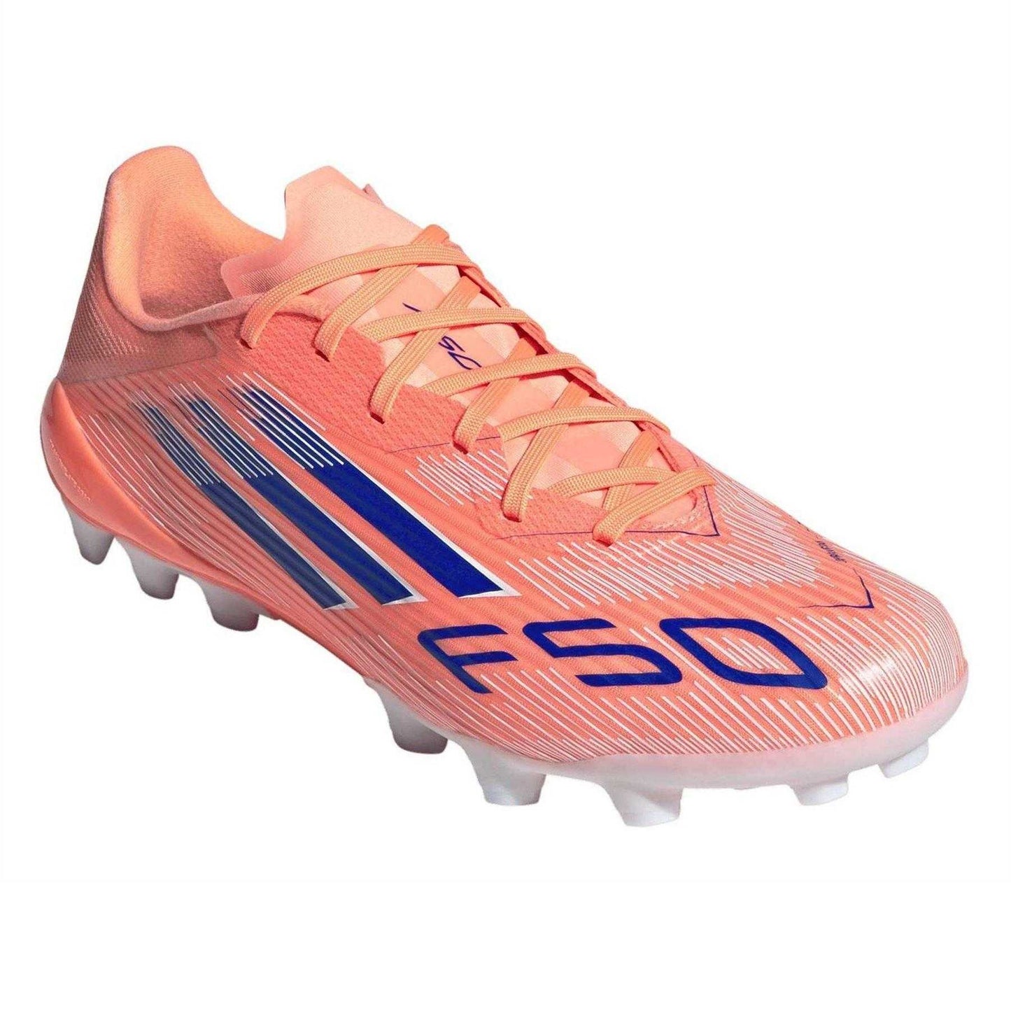 Orange - Pack Shot - Adidas Mens F50 League 3 Stripes Football Boots