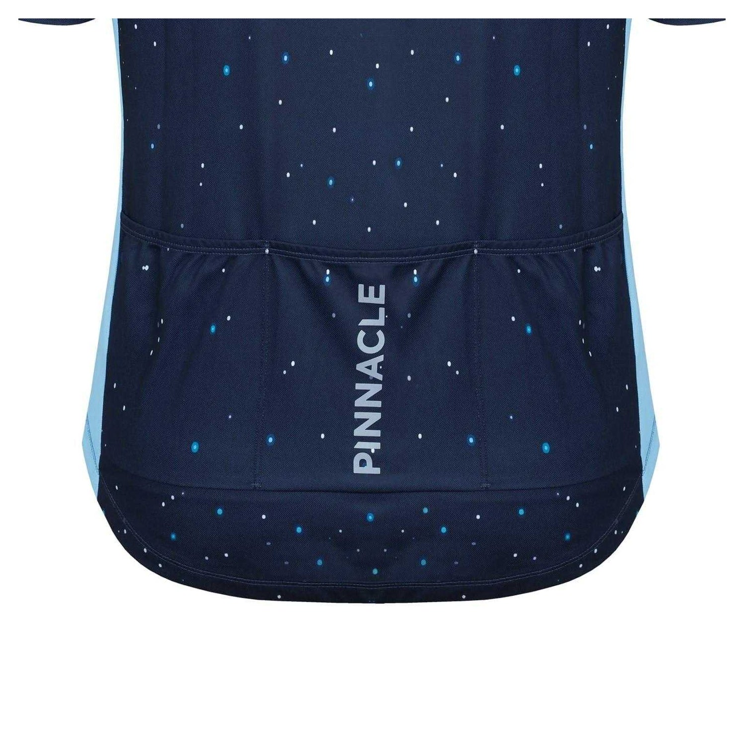 Blue - Side - Pinnacle Mens Starry Sky Cycling Jersey