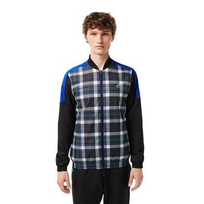 Multicoloured-Cobalt - Lifestyle - Lacoste Mens Check Plaid Tracksuit
