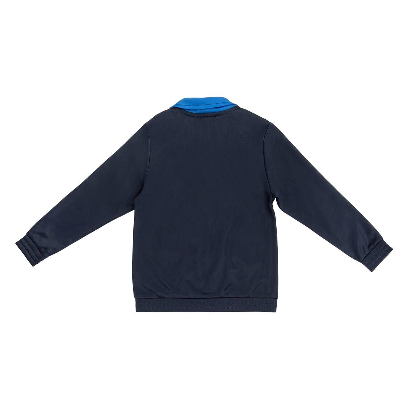 Royal Blue-White - Side - Slazenger Childrens-Kids Tracksuit
