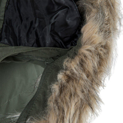 Moss - Lifestyle - DLX Womens-Ladies Kendrick Hooded Down Jacket
