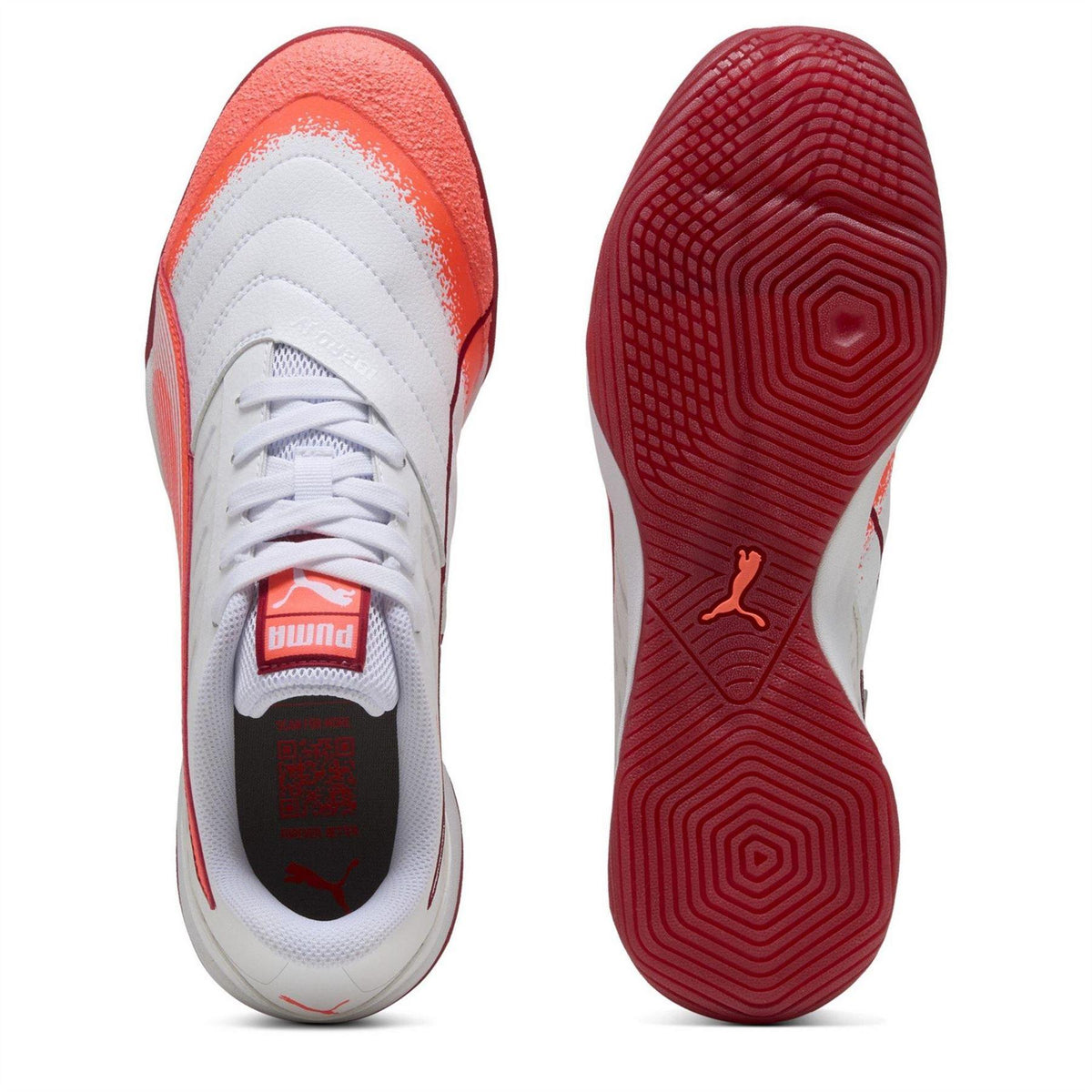 Puma White - Side - Puma Mens Ibero IV Football Boots