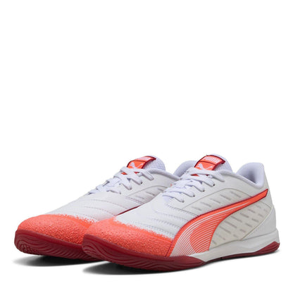 Puma White - Front - Puma Mens Ibero IV Football Boots