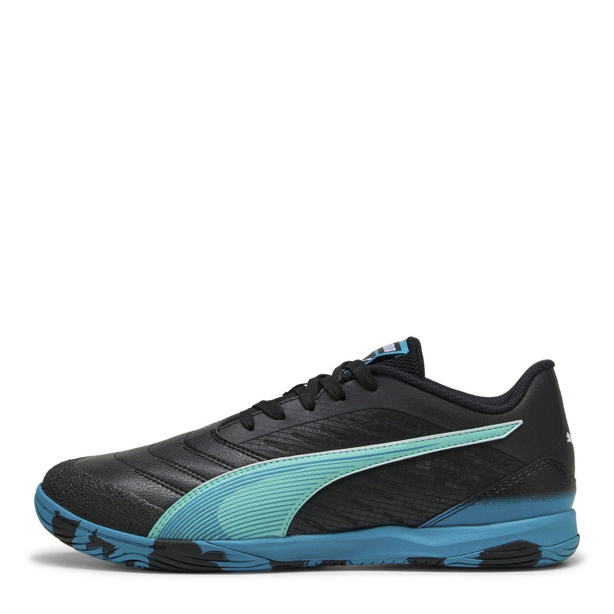 Puma Black - Back - Puma Mens Ibero IV Football Boots