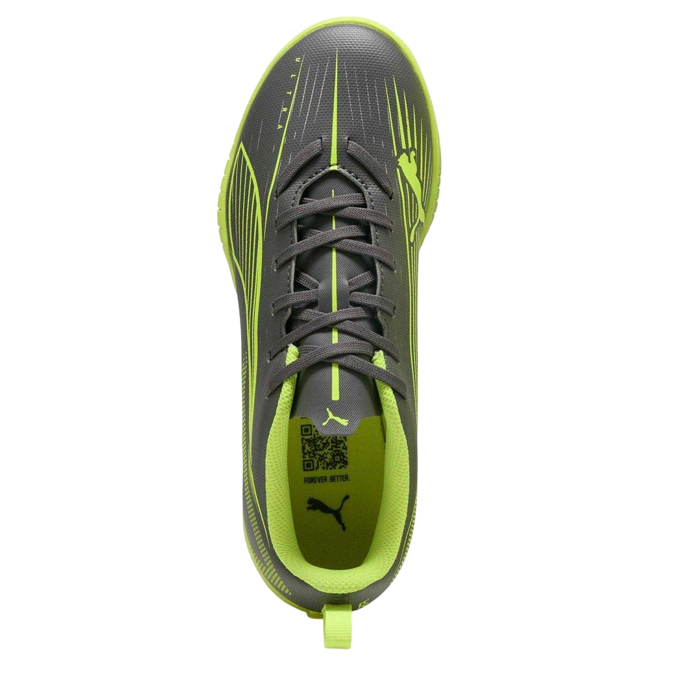 Silver - Side - Puma Childrens-Kids Ultra 5 Play TT Football Boots