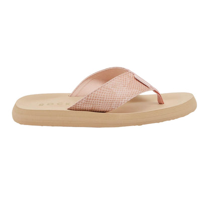 Pink - Front - Rocket Dog Womens-Ladies Adios Super Light Flip Flops