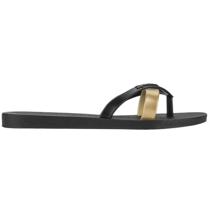 Black - Front - Ipanema Womens-Ladies Kirei Lightweight Flip Flops