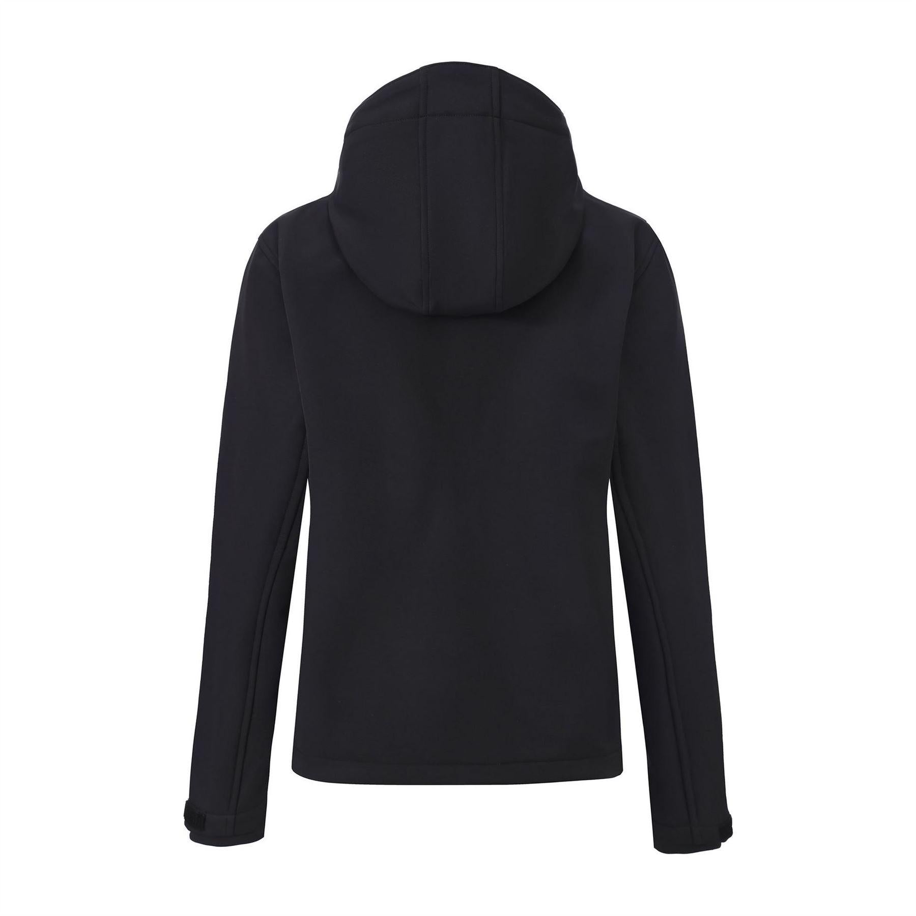 Black - Back - Karrimor Womens-Ladies Plain Soft Shell Jacket