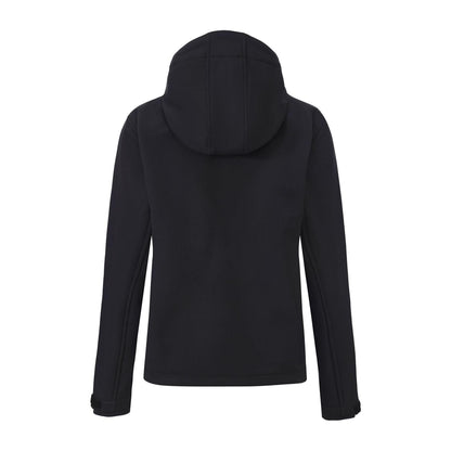 Black - Back - Karrimor Womens-Ladies Plain Soft Shell Jacket