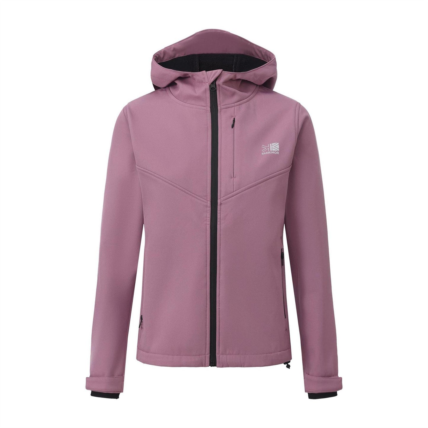 Dusty Rose - Front - Karrimor Womens-Ladies Plain Soft Shell Jacket