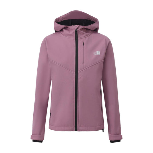 Dusty Rose - Front - Karrimor Womens-Ladies Plain Soft Shell Jacket