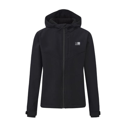 Black - Front - Karrimor Womens-Ladies Plain Soft Shell Jacket