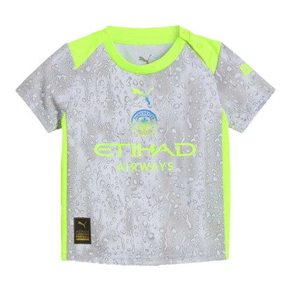 Grey-Green - Side - Puma Baby 2025-2026 Manchester United FC Third Kit